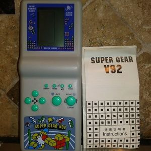 Super Gear 3 in 1 electronic game! With original b